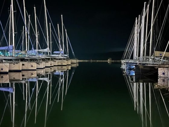marina by night